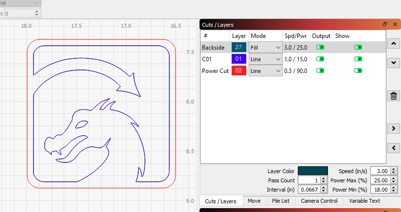 LIghtburn Laser Software