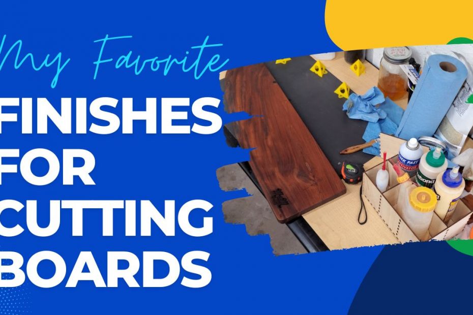 Making food safe wood finish